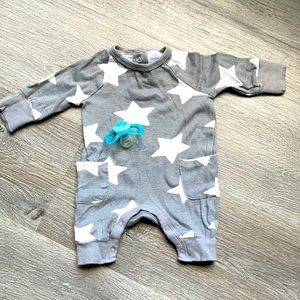 Long Sleeve Star Onesie